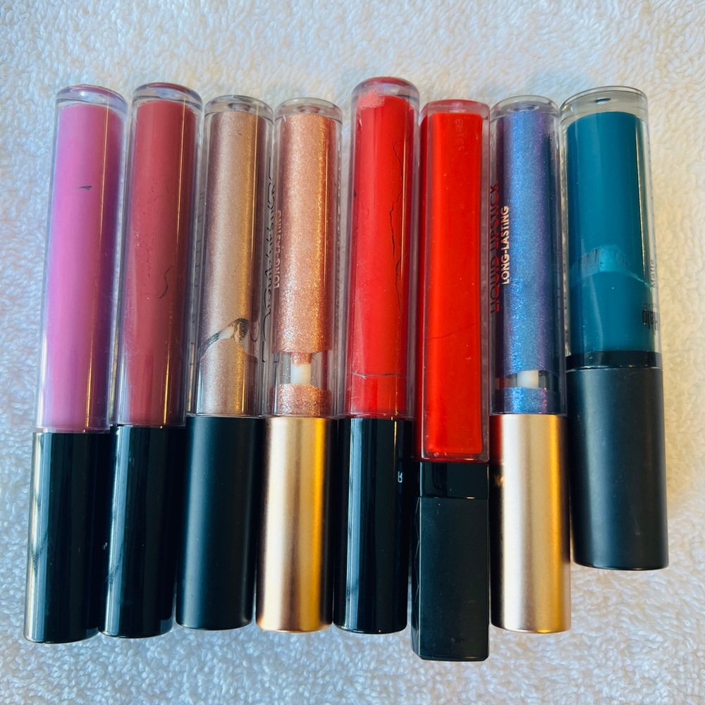 Lip Gloss Bundle — Pink, Plum, Bronze, Copper, Red, Blue, Teal - Picture 2 of 6